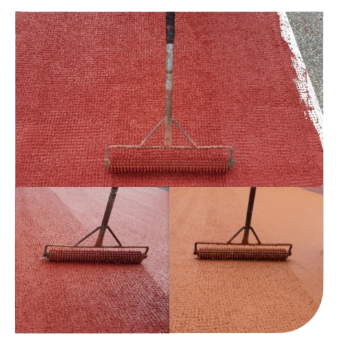 Special roller type anti-slip packaging material